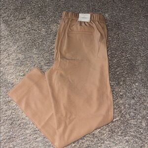 Banana Republic Hayden Tapered Pants in Beige